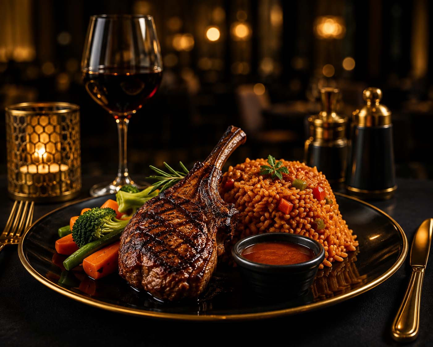 Gold Palace dining experience